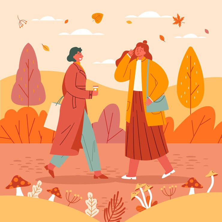 Free Vector flat illustration for fall season celebration