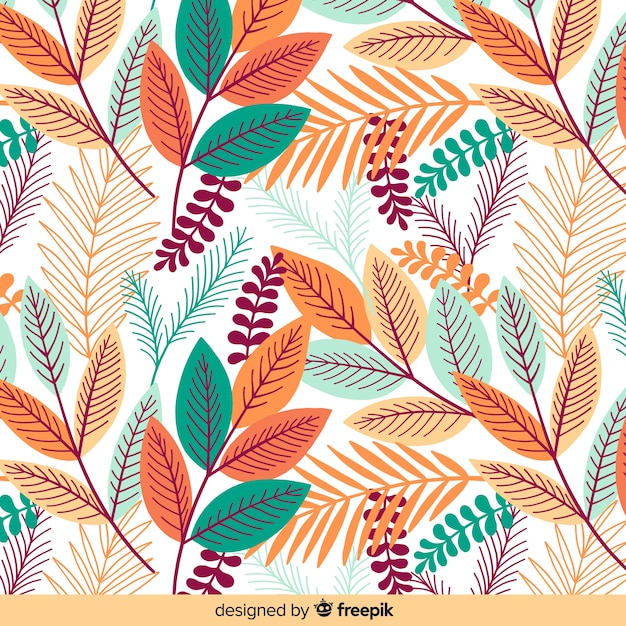Free Vector floral background