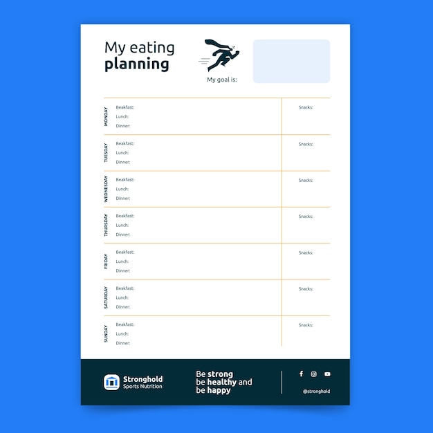 Free Vector food design template