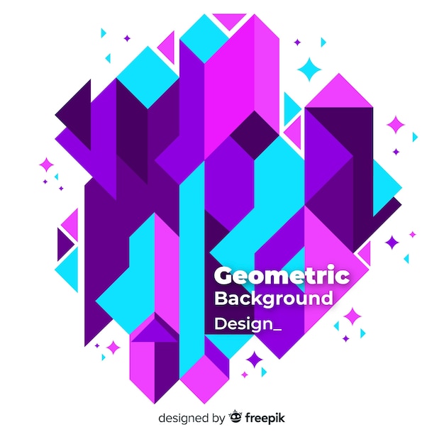 Free Vector geometric background