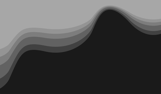 Free Vector gradient background wave minimalist style
