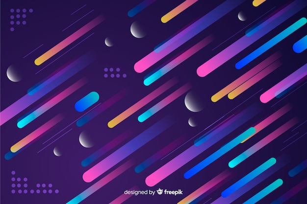 Free Vector gradient dynamic background with diagonal elements