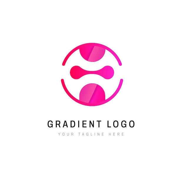 Free Vector gradient logo template
