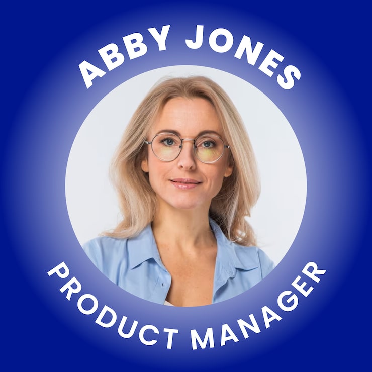 Free Vector gradient product manager linkedin profile picture