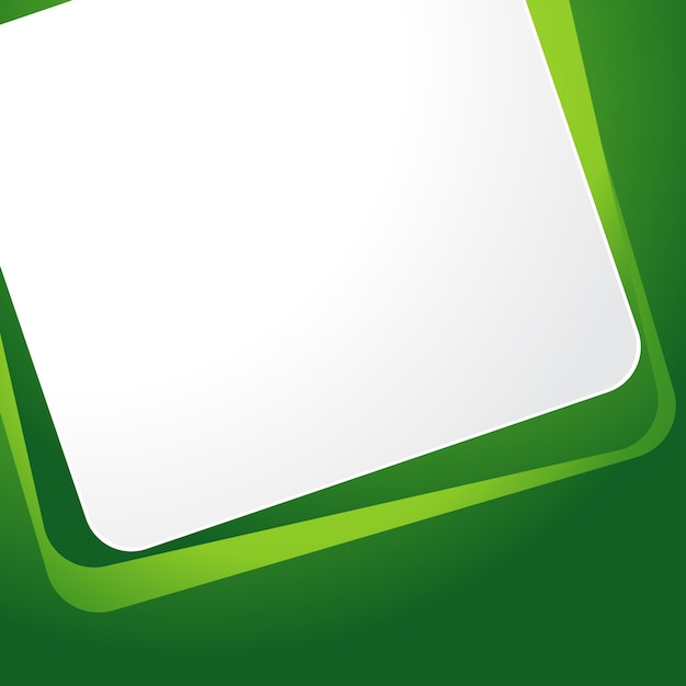 Free Vector green frame background
