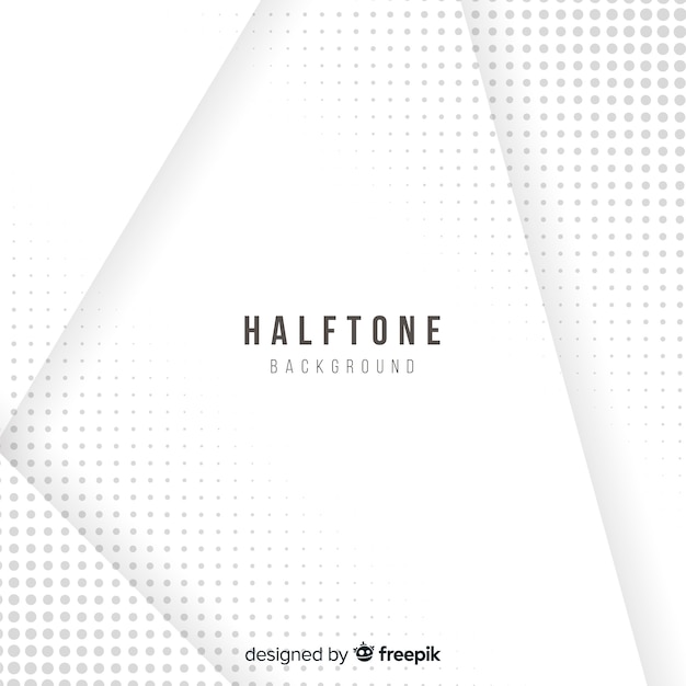 Free Vector halftone background