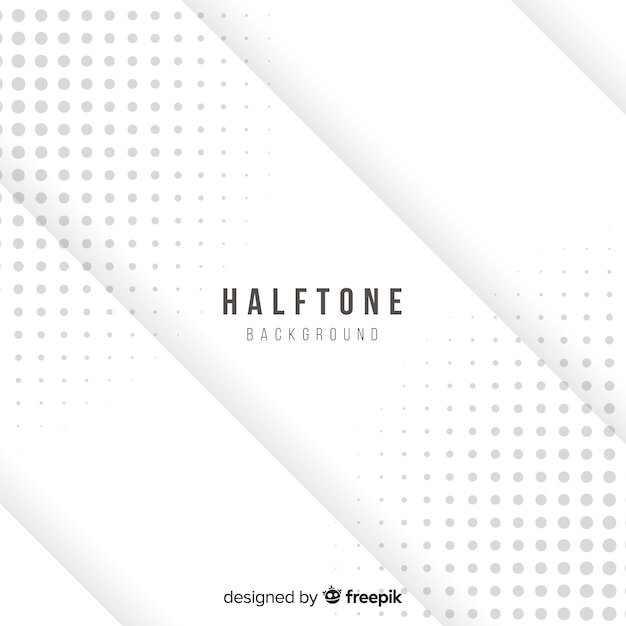 Free Vector halftone background