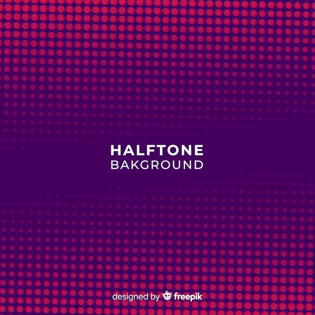 Free Vector haltone background