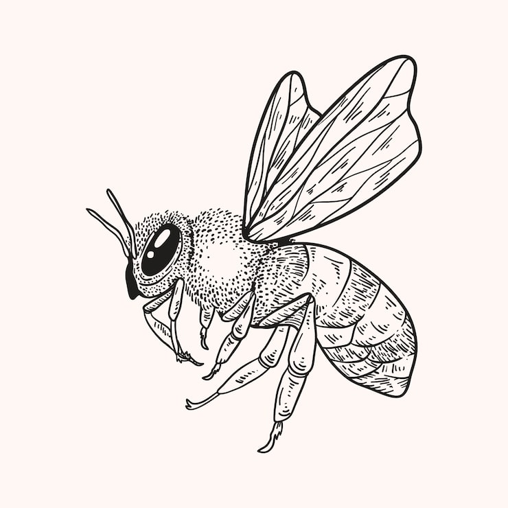 Free Vector hand drawn animal outline illustration