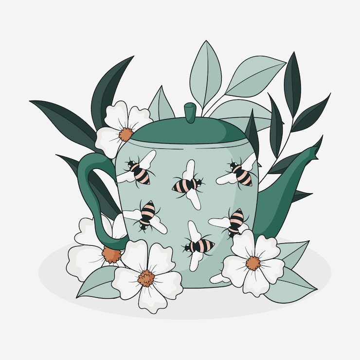 Free Vector hand drawn muted colors illustration