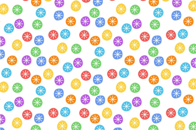 Free Vector hand drawn rainbow background