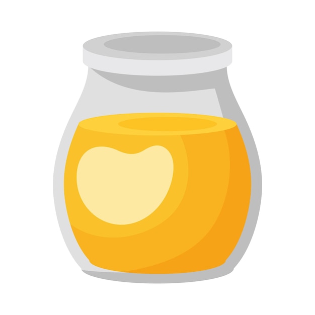 Free Vector honey jar design