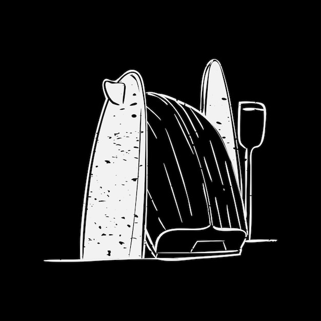 Free Vector illustration of summer and beach object