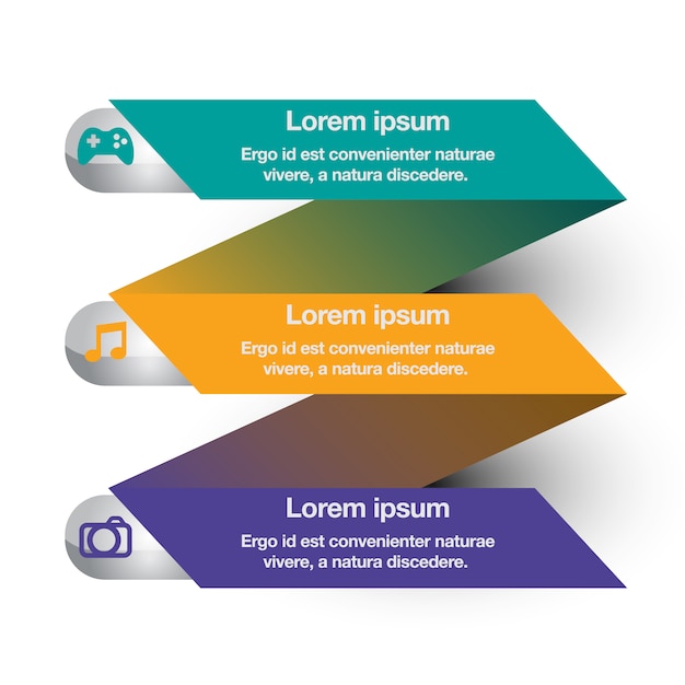 Free Vector infographic elements design