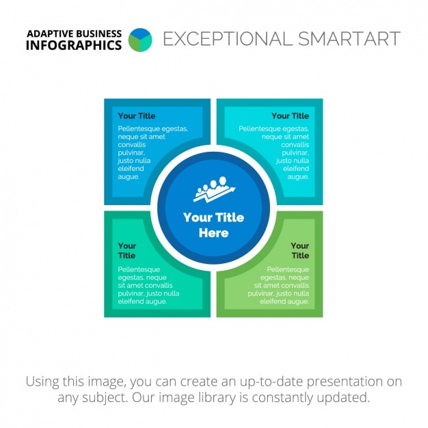 Free Vector infographic template design