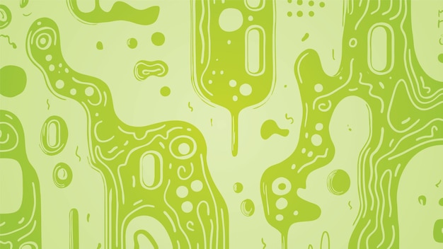 Free Vector light green doodle background