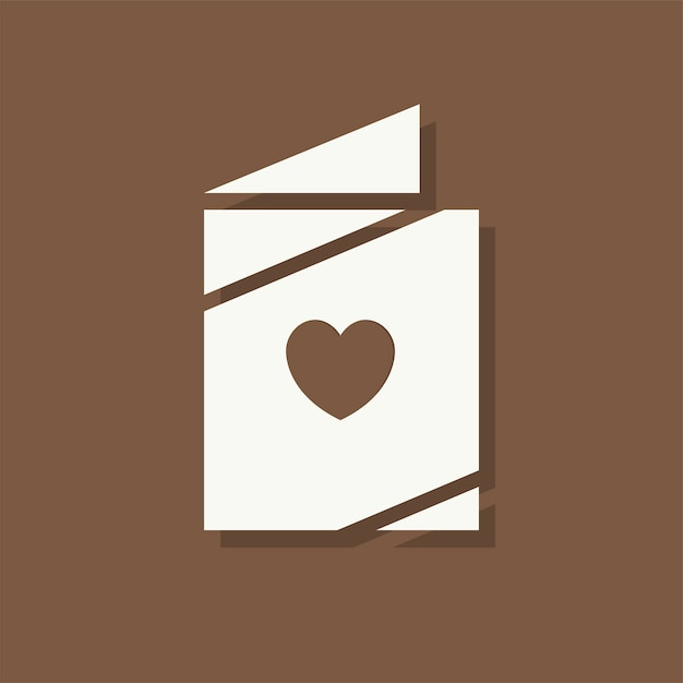 Free Vector love letter valentines day icon
