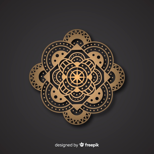 Free Vector mandala background