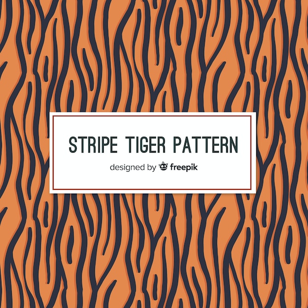 Free Vector modern tiger skin pattern