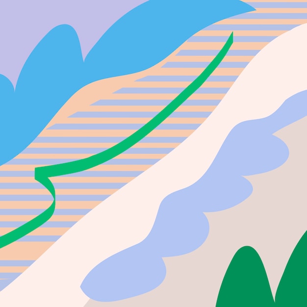 Free Vector natural abstract background vector