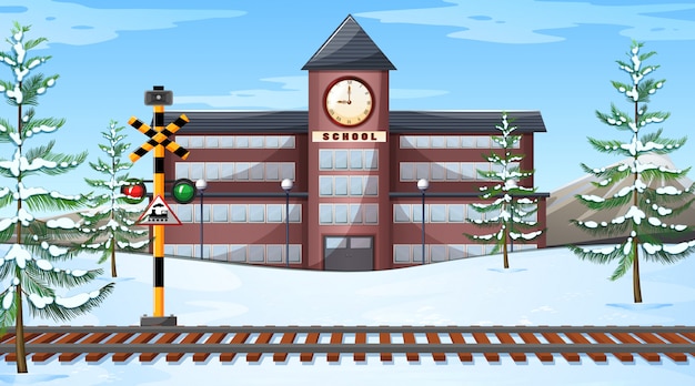 Free Vector natural environment scenes background landscape