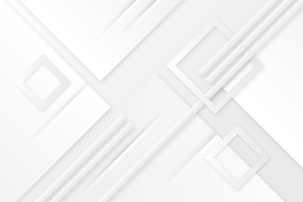 Free Vector paper style white monochrome background