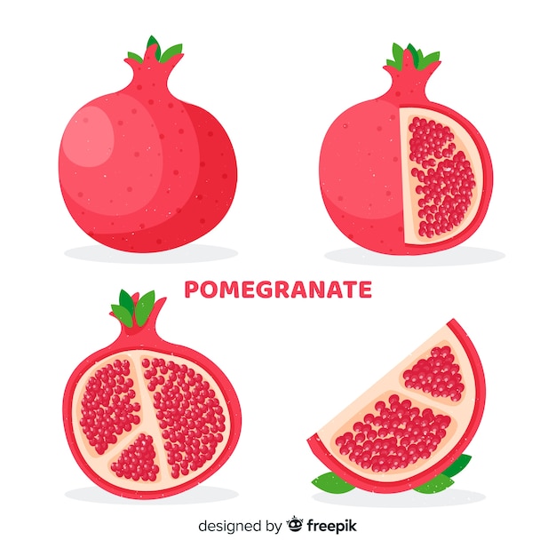 Free Vector pomegranate background
