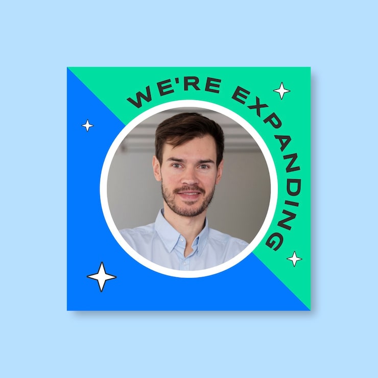 Free Vector profile picture template design