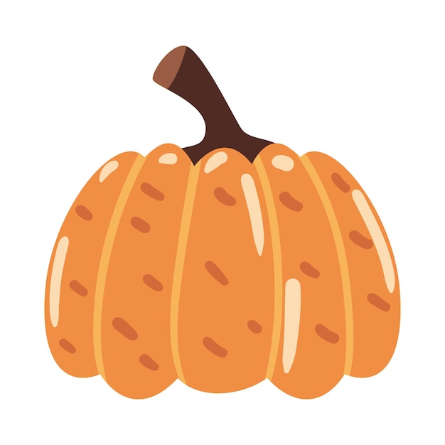 Free Vector pumpkin vegetable icon isolated