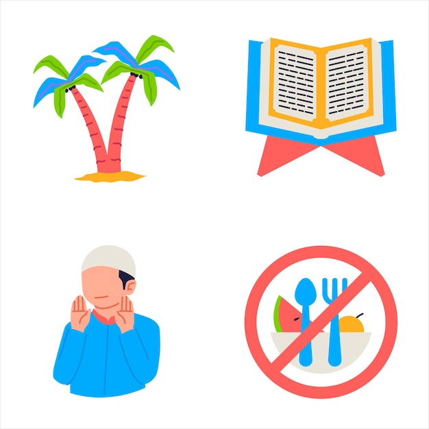 Free Vector ramadan kareem part 2