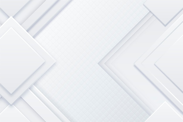 Free Vector realistic white monochrome background