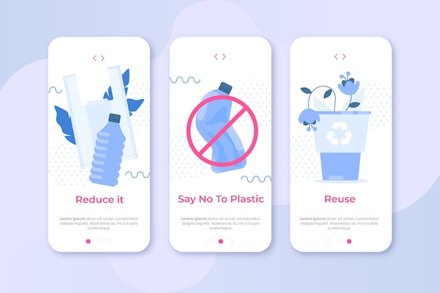 Free Vector recycle mobile phone app