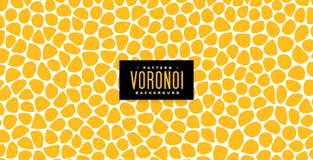 Free Vector repetitive voronoi stone texture pattern background