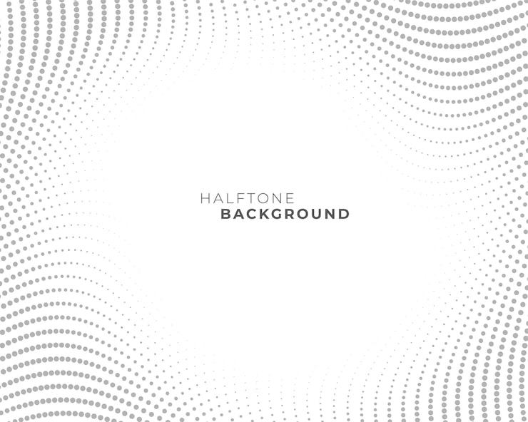 Free Vector retro style abstract dotted pattern backdrop with halftone effect