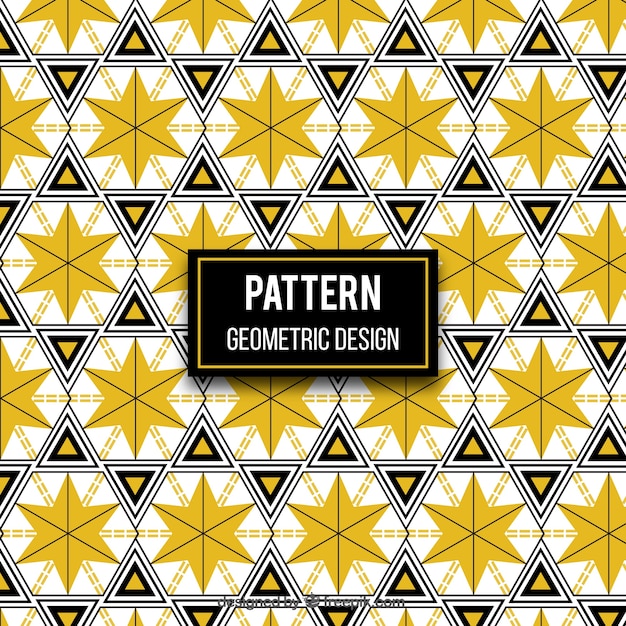 Free Vector stars decorative pattern