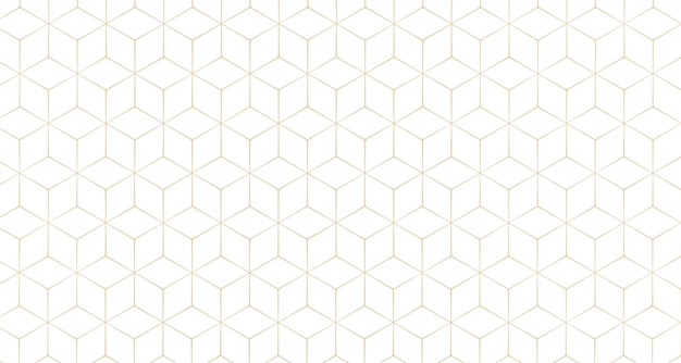 Free Vector stylish hexagonal line pattern background