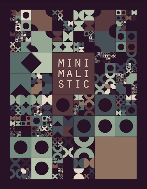 Free Vector subdivided grid system with symbols. randomly sized objects with fixed space between. futuristic minimalistic layout. conceptual generative background. procedural graphics. creative coding.