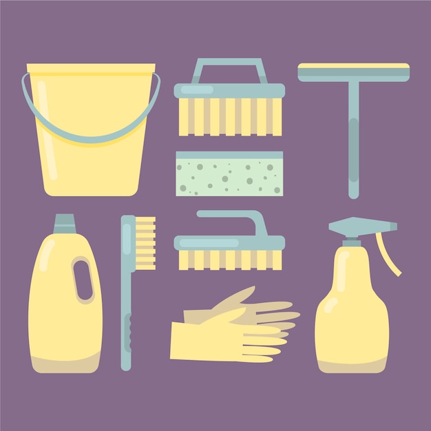 Free Vector surface cleaning equipment