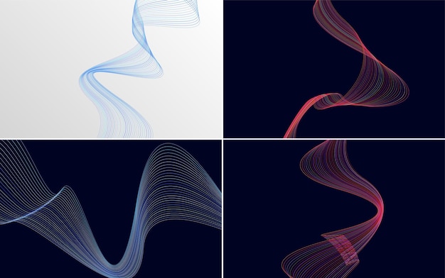 Free Vector use this pack of vector backgrounds to add a touch of elegance to your flyer presentation or brochure