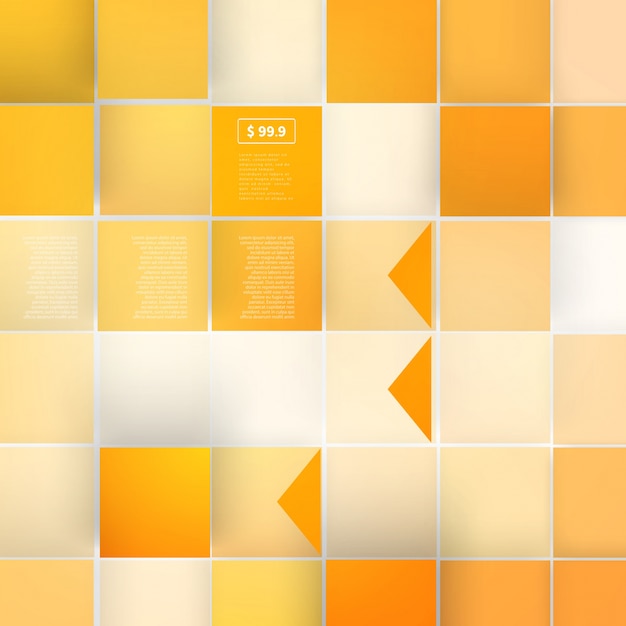 Free Vector vector abstract geometric shape from gray cubes.