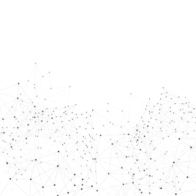 Free Vector vector network background abstract polygon triangle.