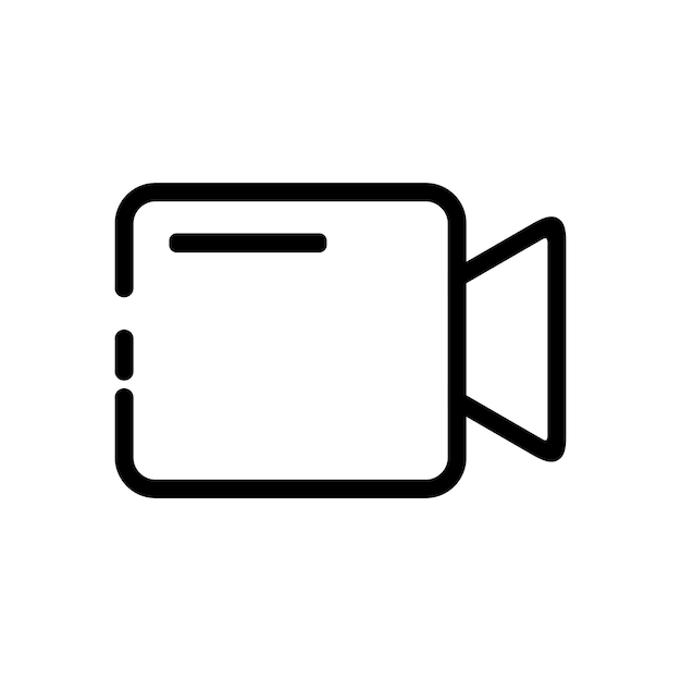 Free Vector video camera icon vector illustration
