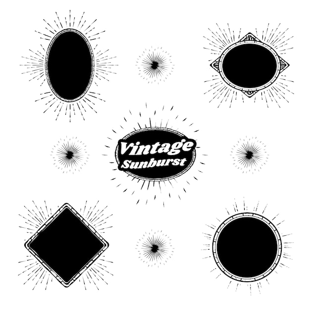 Free Vector vintage banners