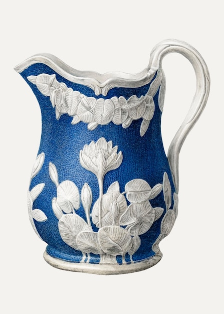 Free Vector vintage pitcher vector illustration, remixed from the artwork by john matulis