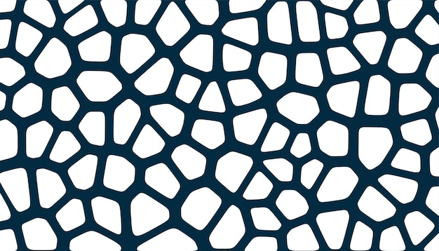 Free Vector voronoi art abstract block structure pattern background design
