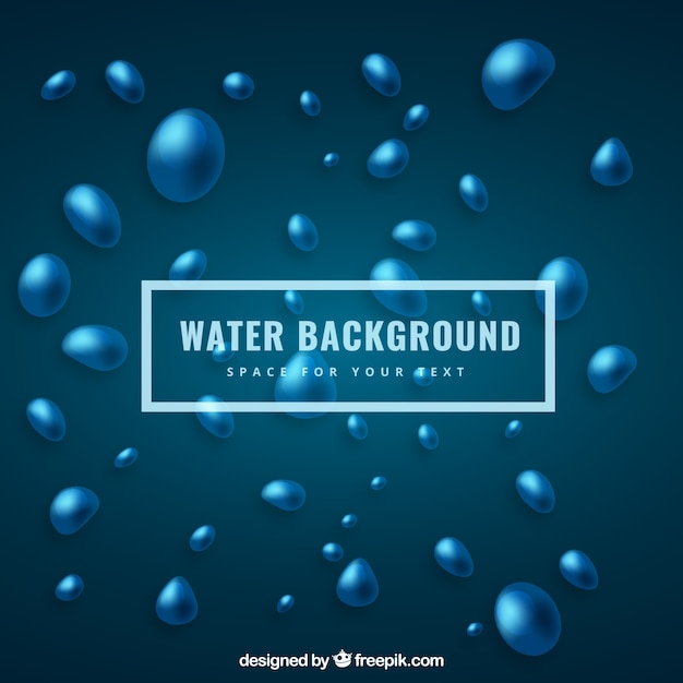 Free Vector water background