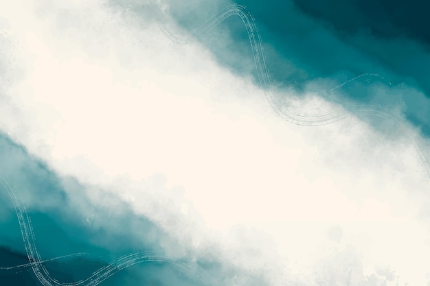 Free Vector watercolor abstract blue background