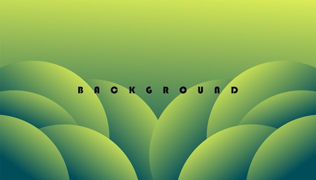 Free Vector wave green background illustration vector design