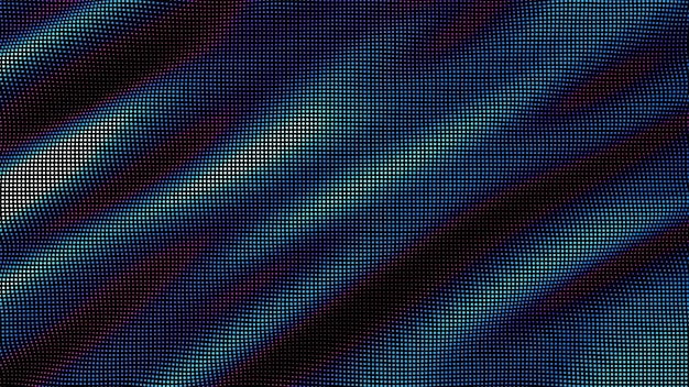 Free Vector waves of colorful points digital data splash of point array futuristic smooth glitch ui element