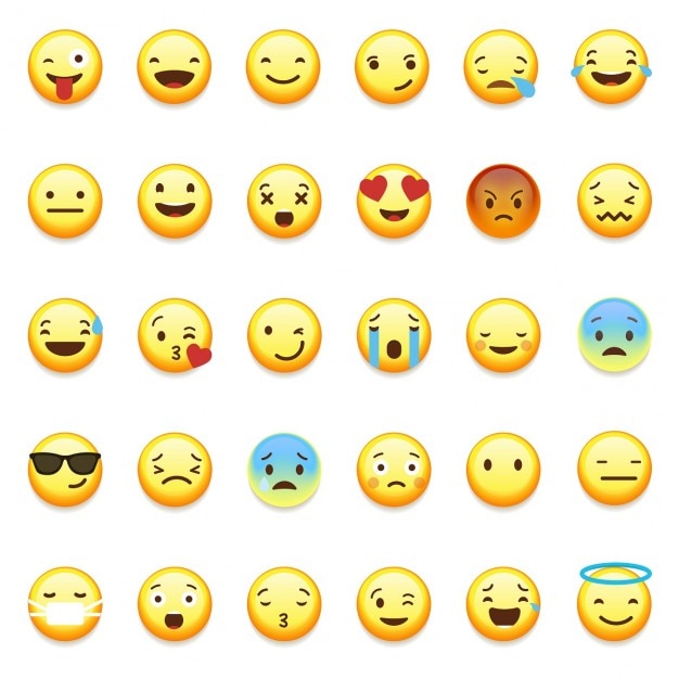 Free Vector whatsapp smileys